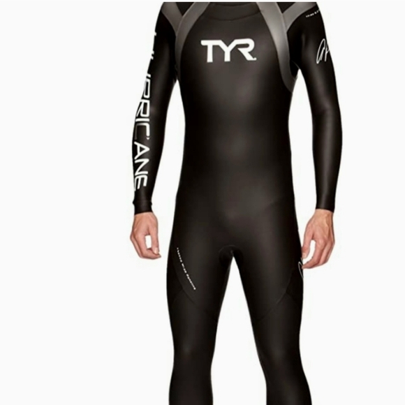 TYR Sport Category 1 Hurricane Men's Full Wetsuit - Picture 2 of 14
